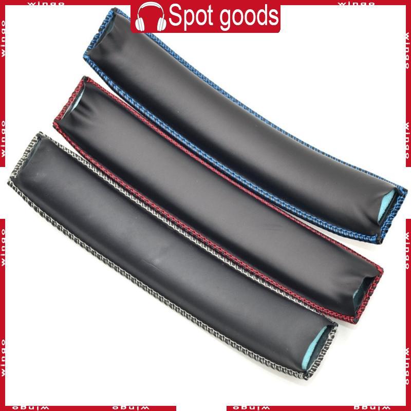 WIN ที่คาดผมหนังสีดําตัวป้องกันสําหรับสําหรับสําหรับ hyperX Cloud CORE Cloud