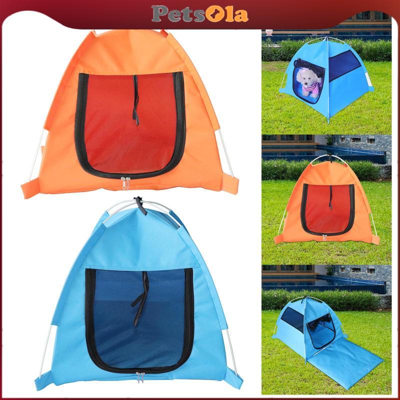 PETSOLA สุนัข Playpen เต็นท์แมว Hideout เตียงพับได้ Oxford ผ้าสัตว์เลี้ยง Enclosure เต็นท์สําหรับกระต่ายสัตว์เล็กสุนัขกระต่ายในร่มกลางแจ้ง