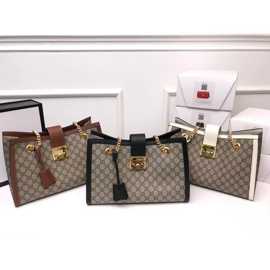 Gucci Gucci Padlock Lock Series GG Small Shopping Bag Chain Shoulder Handbag498156 479197