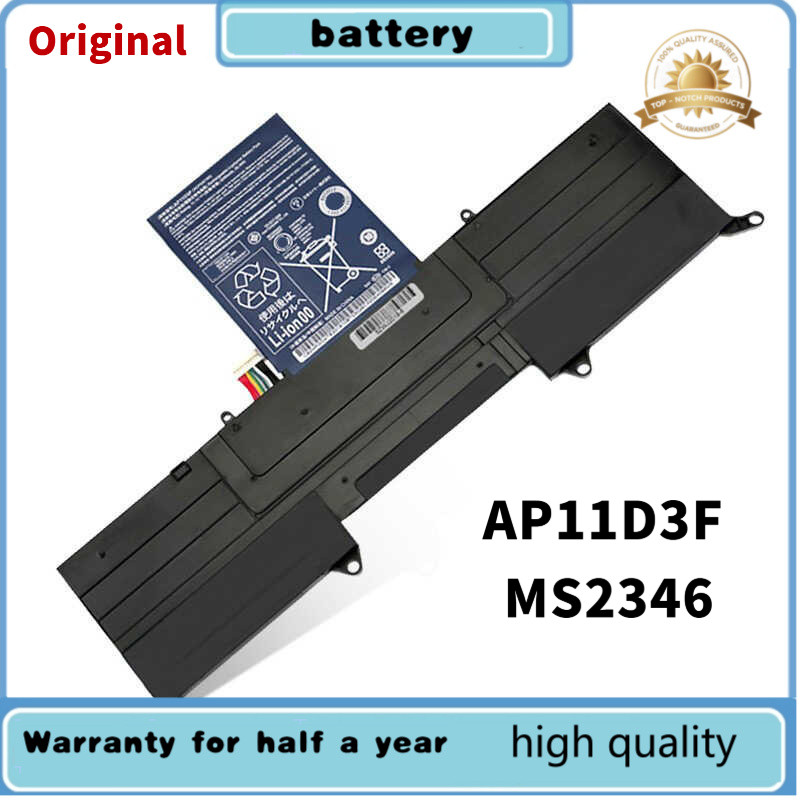 ต้นฉบับ acer acer hummingbird S3-391-951 371 AP11D3F MS2346 แบตเตอรี่แล็ปท็อป