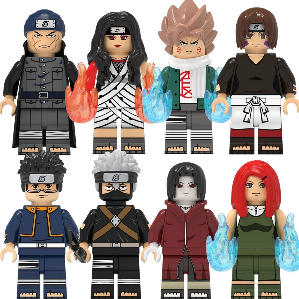 Naruto Action Figure Uchiha Obito Morino lbiki Nohara Rin Uzumaki Kushina Hatake Kakashi ของเล่นคอลเ