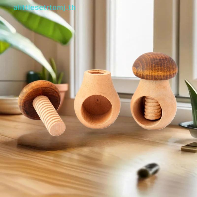 Alittlese Nutcracker เห็ดรูปเครื่องมือห้องครัวมัลติฟังก์ชั่นสําหรับการแตกร้าวง่ายปรับแหนบอ่อนนุชสําห