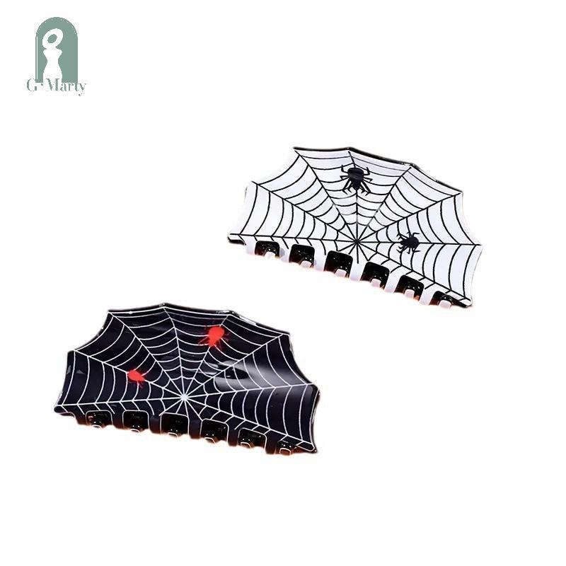 Gmarty FashionUnique Creative Spider Web Vinegar Clip อุปกรณ์ตกแต่งผมแบบอเนกประสงค์