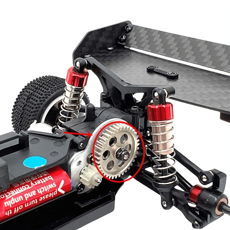 เกียร์ลดสําหรับ WLtoys 244016 LOSI Micro-B 1/24 RC รถโลหะอัพเกรด OP อุปกรณ์เสริมอะไหล่ชุด