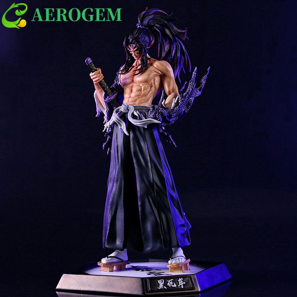 AEROGEM Demon Slayer รูปของเล่นเด็ก Kimetsu ไม่มี Yaiba Douma ตุ๊กตา PVC ชุดตกแต่งเค้ก Pvc Action Fi