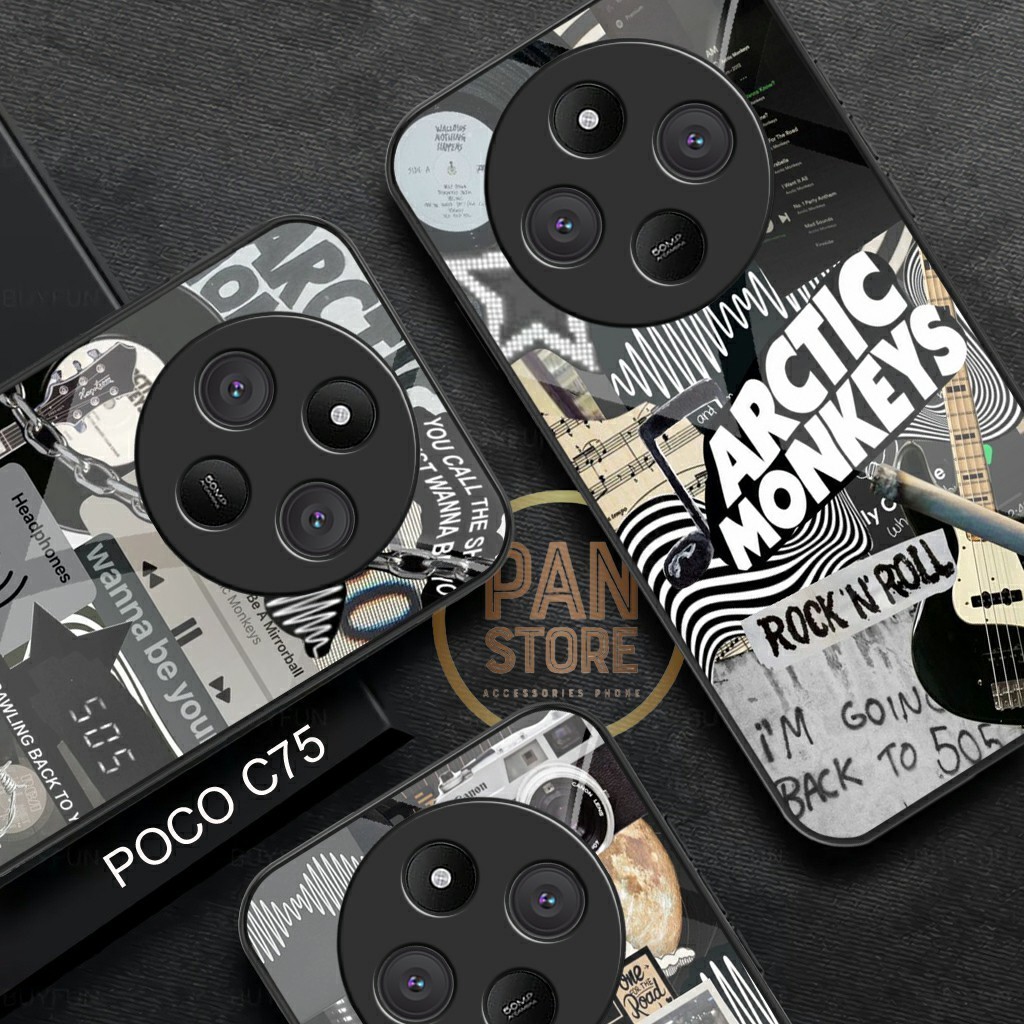 Softcase Glass Case Xiaomi Poco C75 ล่าสุด 2024 Poco C75 Phone Case - Phone Protector - Phone Access