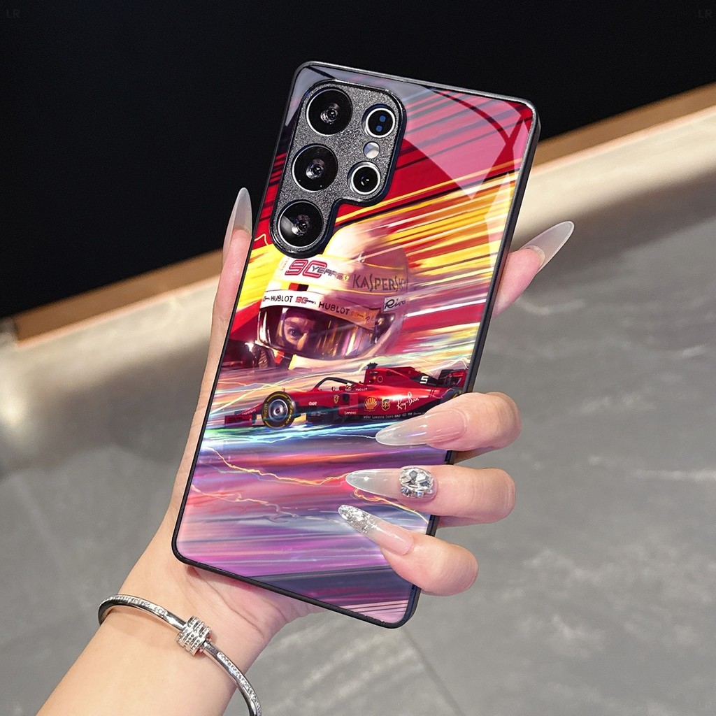 สูตร 1 F1 sense of speed 11 แก้วเคสโทรศัพท์สําหรับ Samsung Galaxy S22 S23 S24 S25 Ultra Plus S24FE S