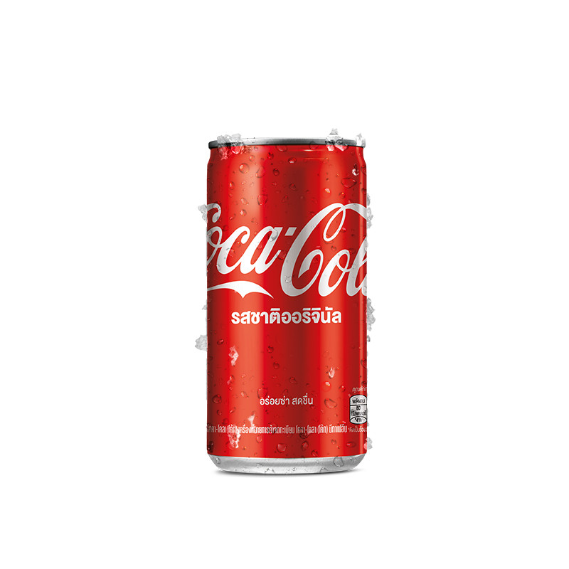 โค้กเครื่องดื่มอัดลมกลิ่นโคล่า 180มล. Coke 180ml. [หมายเลขบาร์โค้ด 8851959108017 ]