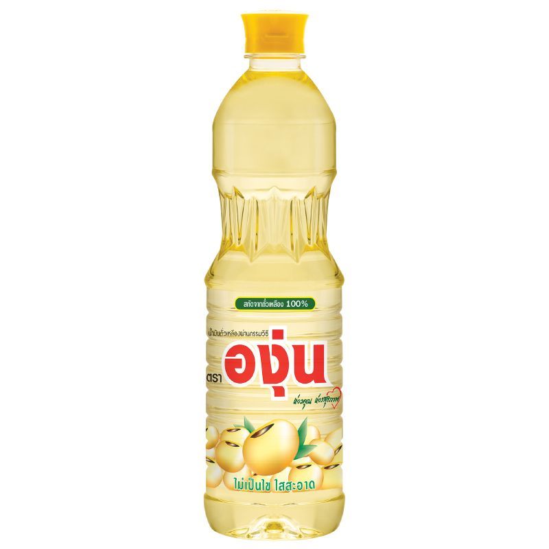 องุ่นน้ำมันถั่วเหลือง 1ลิตร A Ngoon Soy Bean Oil 1ltr. [หมายเลขบาร์โค้ด 8850210000039 ]