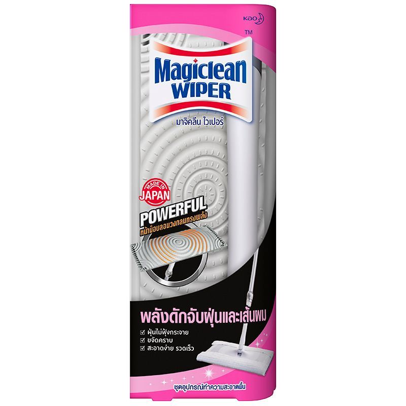 มาจิคลีนไวเพอร์ม๊อบ Magiclean Wiper Mop [หมายเลขบาร์โค้ด 4901301509215 ] สินค้าคุณภาพดี คัดสรรอย่างตั้งใจ