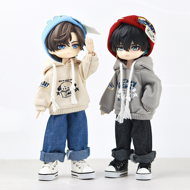 BABYBELL 3.0 Doll 1/12BJD Large Size Doll Shirts and Pants Set BJD clothesTH