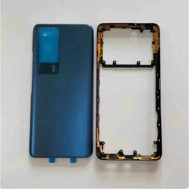สําหรับ VIVO IQOO NEO 5SE 5 SE ฝาหลังแบตเตอรี่ + อะไหล่เปลี่ยนกรอบกลาง