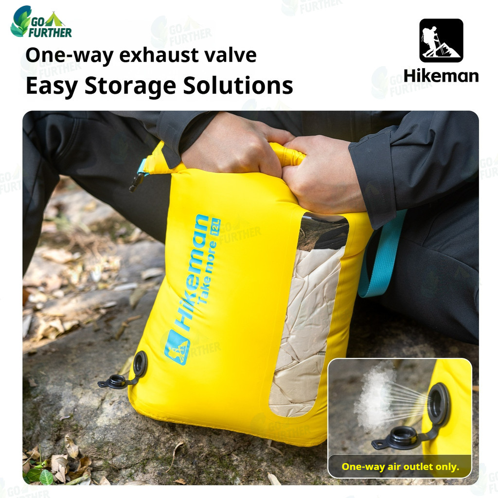 Hikeman Outdoor สูญญากาศการบีบอัดกระเป๋า 86g Ultralight รูปที่ 2