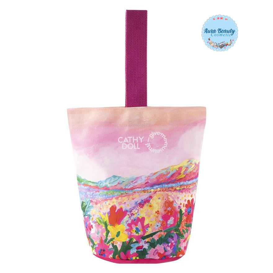 Cathy Doll x Give Me Museums Flower Bucket Bag Flower field เคที่ดอลล์ บัคแก็ตแบ็ก