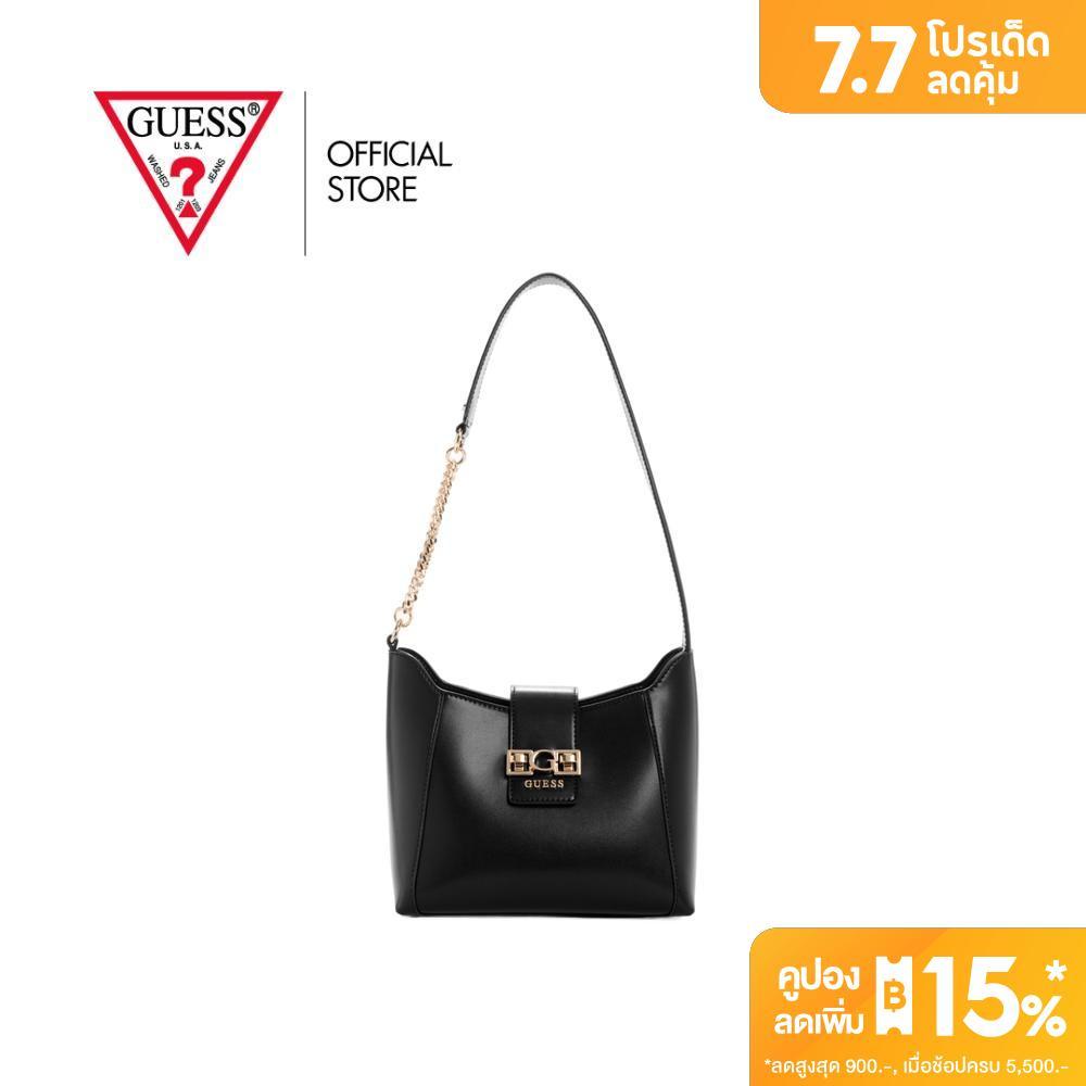 GUESS กระเป๋า รุ่น VG989101 JANE HOBO SHOULDER BAG สีดำ