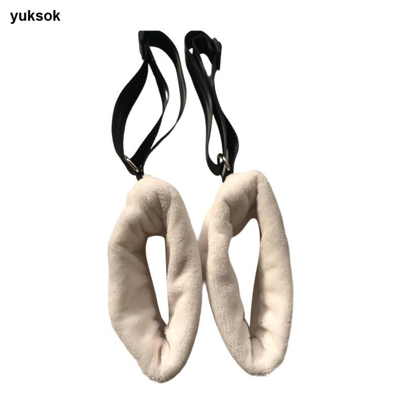 Yuksok Pilates Overhead Handle Non Slip Grip Pilates Strap Core Bed Bracelets