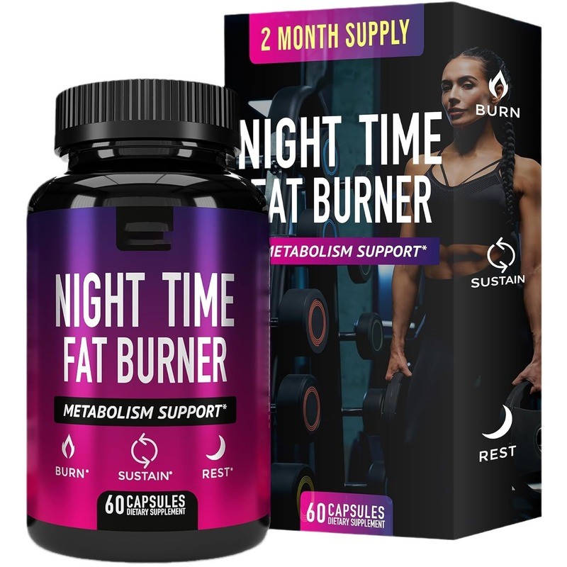 ขายร้อน Instant Hair FAT Capsules NIGHT TIME FAT BURNER รองรับ O EM สารสกัดจากฟังก์ชั่นหญิง