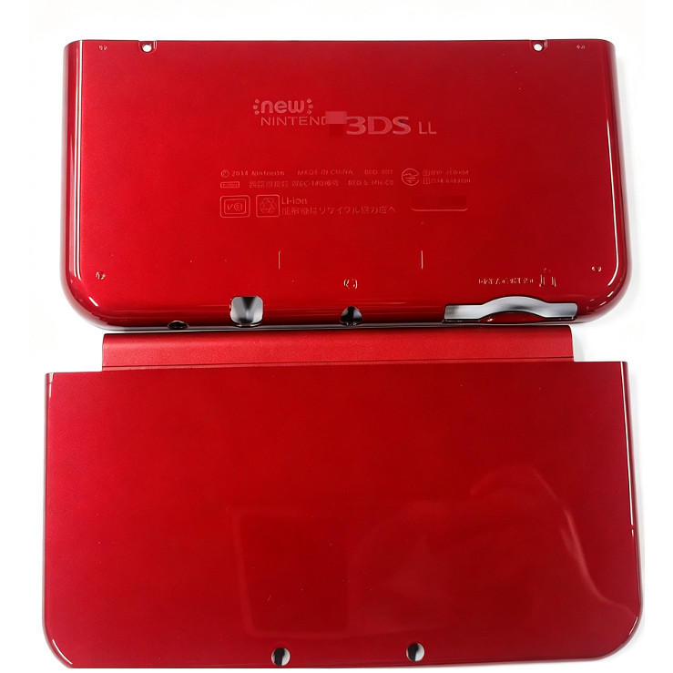 ด้านบนด้านล่างด้านหน้าหลัง Faceplate ฝาครอบฝาครอบเปลี่ยนใช้งานร่วมกับใหม่ 3DS XL LL เกมคอนโซล