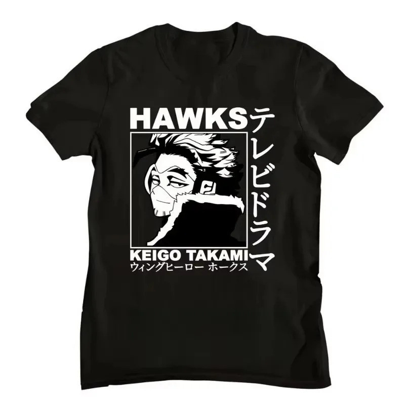 คอสเพลย์ฮอกส์ เคโกะ ทาคามิ มายฮีโร่ โบคุ โนะ ฮีโร่ BNHA MHA อนิเมะ มังงะ เสื้อยืดใหม่แบบยูนิเซ็กซ์