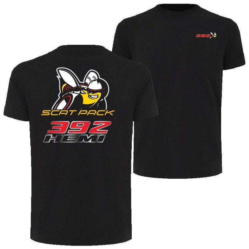 เสื้อยืด Dodge Scat Pack 392 HEMI |     เสื้อกราฟิกมัสเซิลคาร์ |     รุ่นจำกัด |     ดีไซน์การแข่งขั