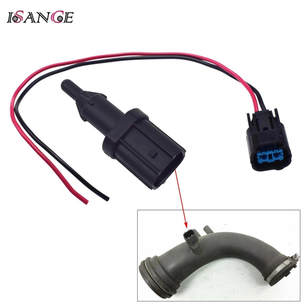 IAT Boot Intake Air อุณหภูมิ Sensor & Harness ปลั๊กสําหรับ Honda Insight 1.0L & Civic 1.6L S37880-P2