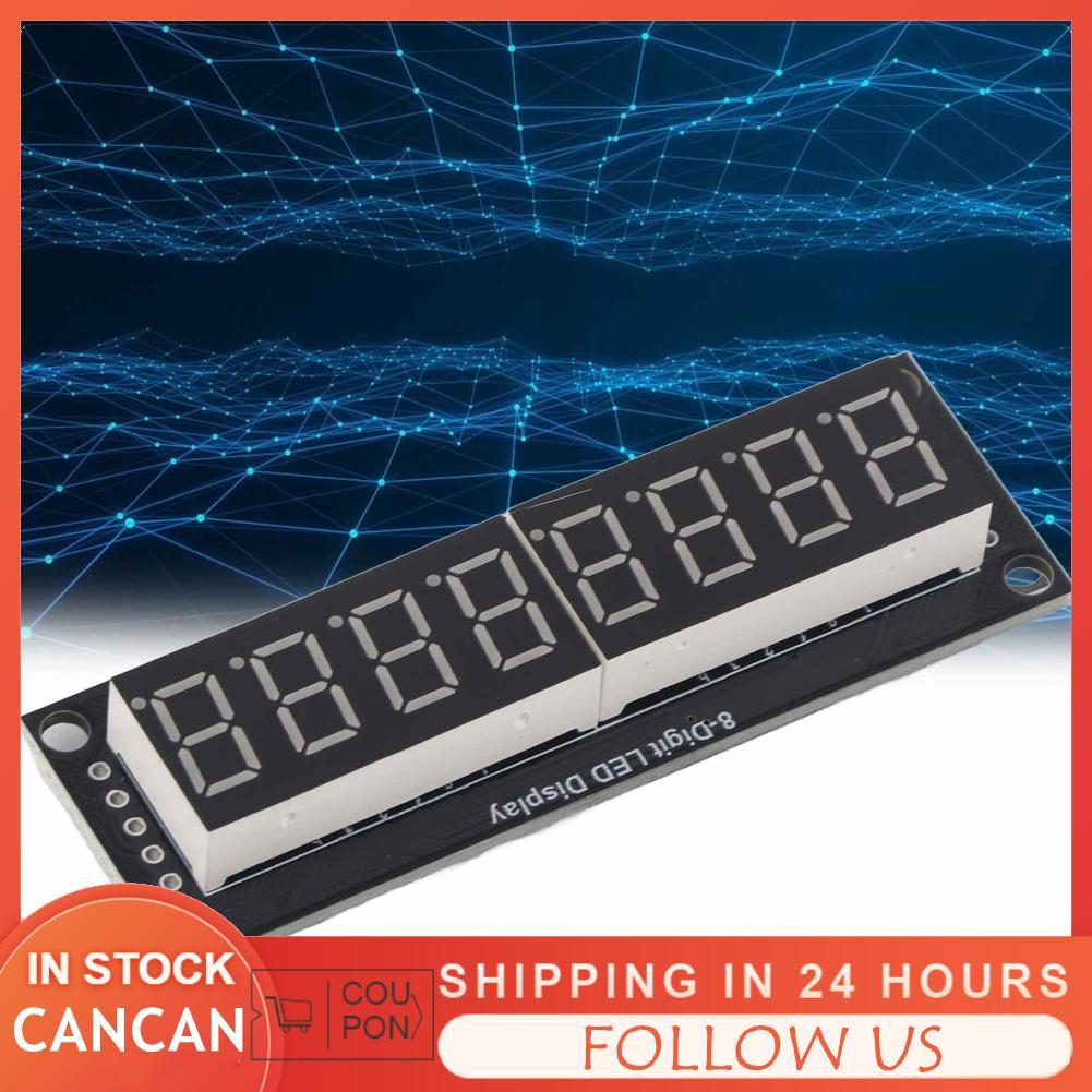 Cancanshop Cancanshop หลอดดิจิตอลโมดูลไดรฟ์ชิปบอร์ด Nixie สำหรับ LED Tm1637 Tm1637.H สีเหลือง Segmen