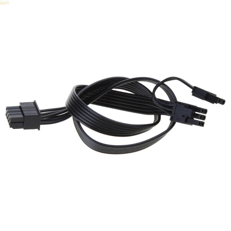 Infi 8PIN ถึง 8PIN 6+2 6Pin สายไฟ 18AWG สําหรับ Corsair CX850M CX750M CX600M CX500M