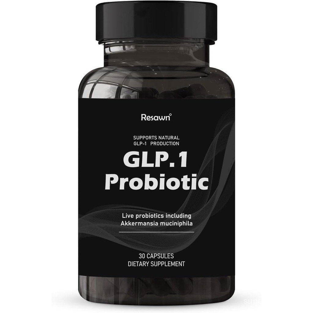GLP-1 Probiotic 30 แคปซูล - 500M AFU Multi-Strain Probiotic + Prebiotic Naturally รองรับ GLP-1 Produ