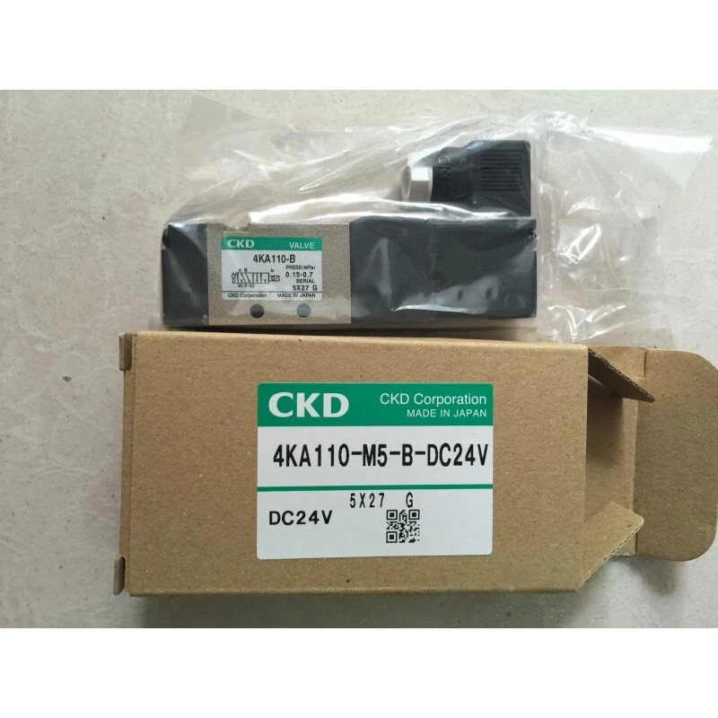 ข้อเสนอพิเศษ CKD Solenoid Valve 4KA110-M5-B-DC24V ยี่ห้อใหม่เดิมแท้