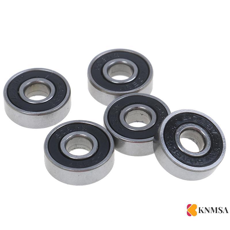 KNMSA] 5 ชิ้น Bla JoyC-7 608RS สเก็ตบอร์ด Roller Sealed Ball Bearings 8x22x7 มม.สนคอ nam