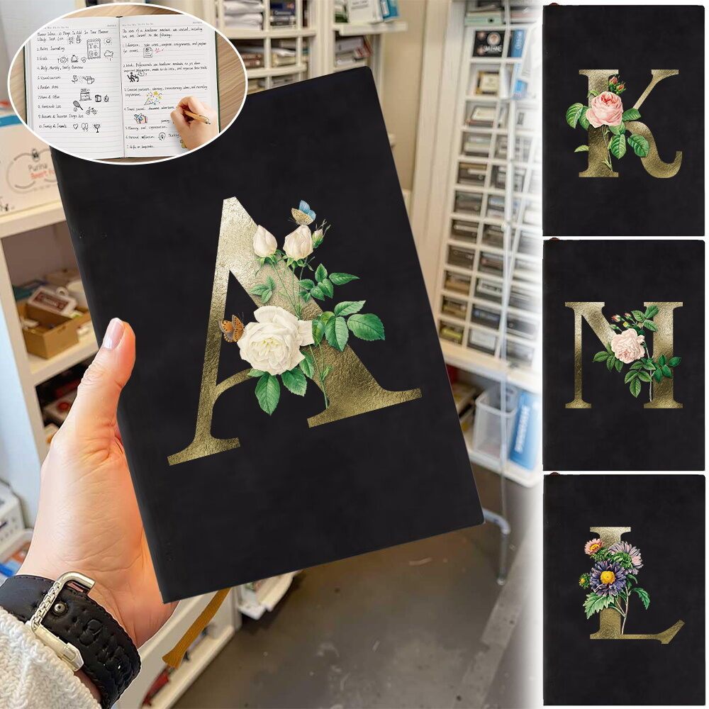 A5 Lambskin Notebook Business Student Office Study Notebook รองรับกระดาษหนา Simple Diary Customizati