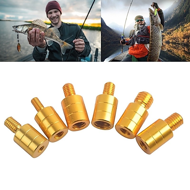 HIk Screw Joint Fishing Landing Net Connector สําหรับการตกปลา Landing Net Joint Meshes Joint Screw L