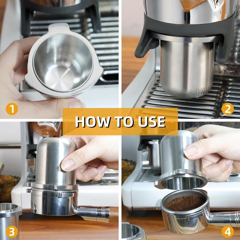 Breville Coffee Powder Feeder Sniffing Mug 54mm Coffee Dosing Cup สําหรับ Breville 870 876 078 880 E
