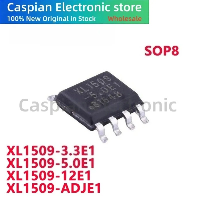 5PCS XL1509-3.3 XL1509-3V3 XL1509-5.0 XL1509-5V0 XL1509-12 XL1509-ADJ SOP8 ชิปในสต็อกขายส่ง