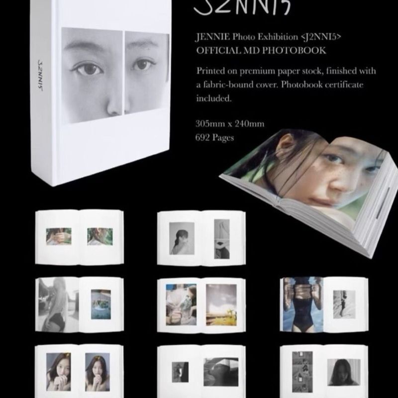 พร้อมส่ง Kim Jenny jennie Photography Fair Limited 3000 Photo Album J2NN15 ใหม่เอี่ยมยังไม่ได้เปิด