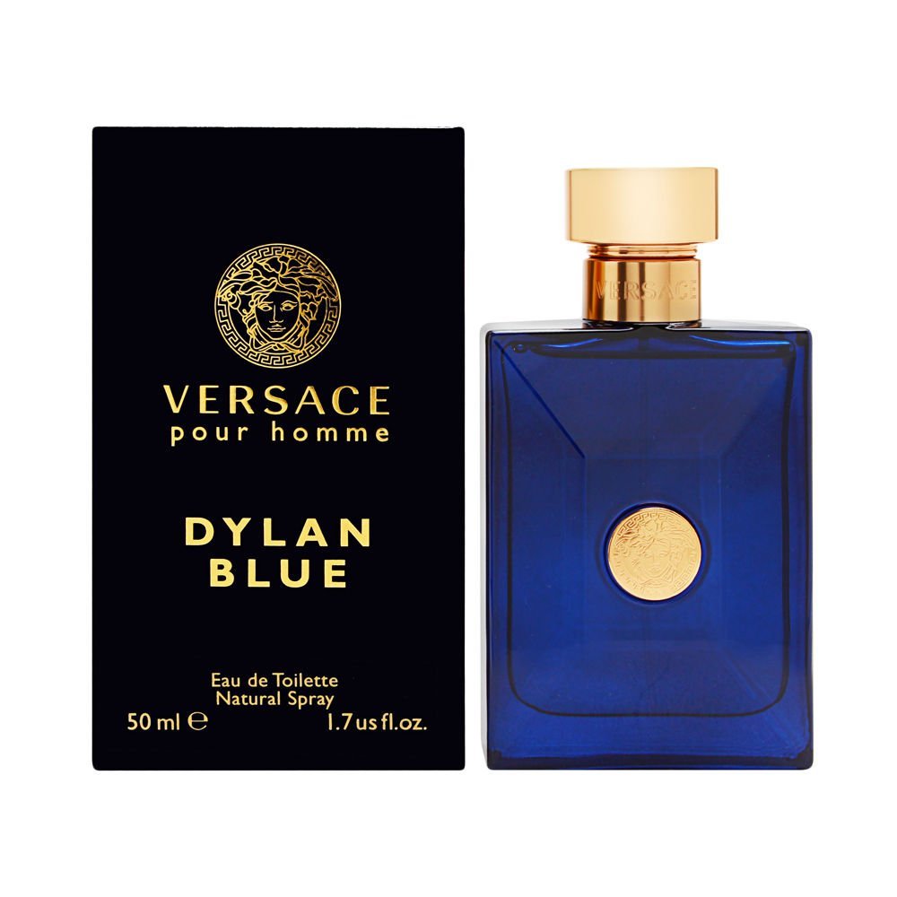 Versace Dylan Blue Mens Eau De Toilette 1.7oz สเปรย์ JB6R