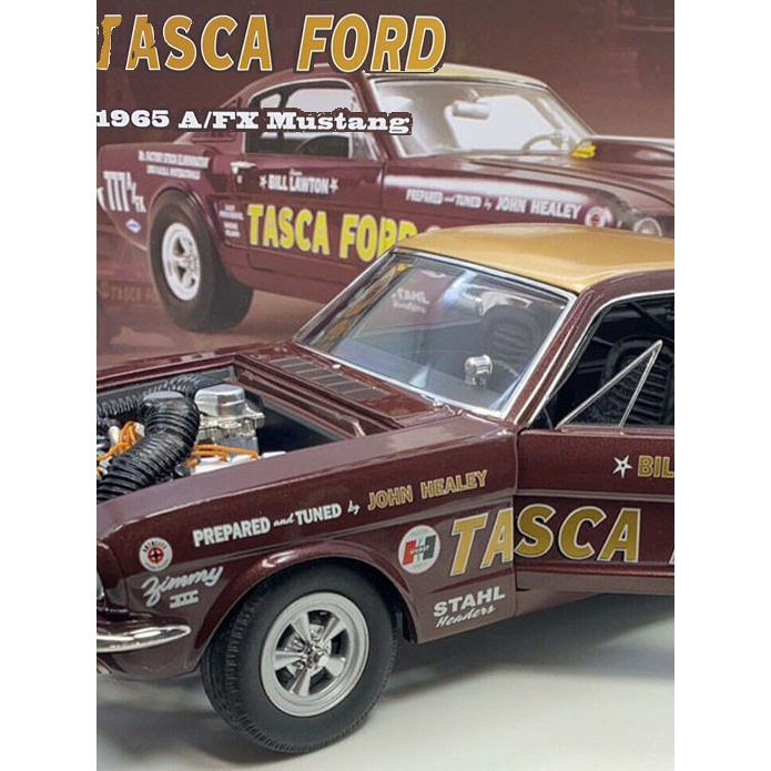 ACME 1 18 Alloy Car 965 Ford Mustang A FX Ford Mustang Straight Line Racing Model