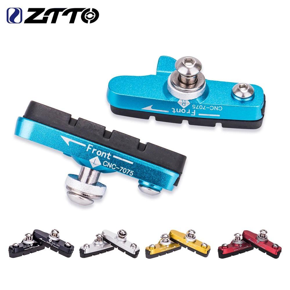 ZTZTTO Road Bike Brake Pads Rubber Brake Pads MTB Road Brake Block Braking Holder Shoes Cycle Brake 