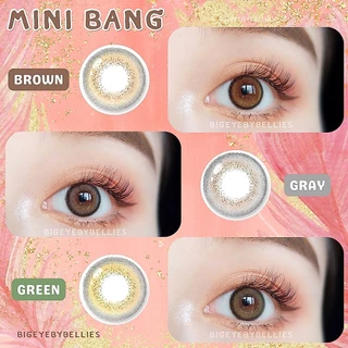 🔥 คอนแทคเลนส์ ✨ขนาดมินิ✨ Mini Bang (kittykawaii) Brown/Gray/Green
