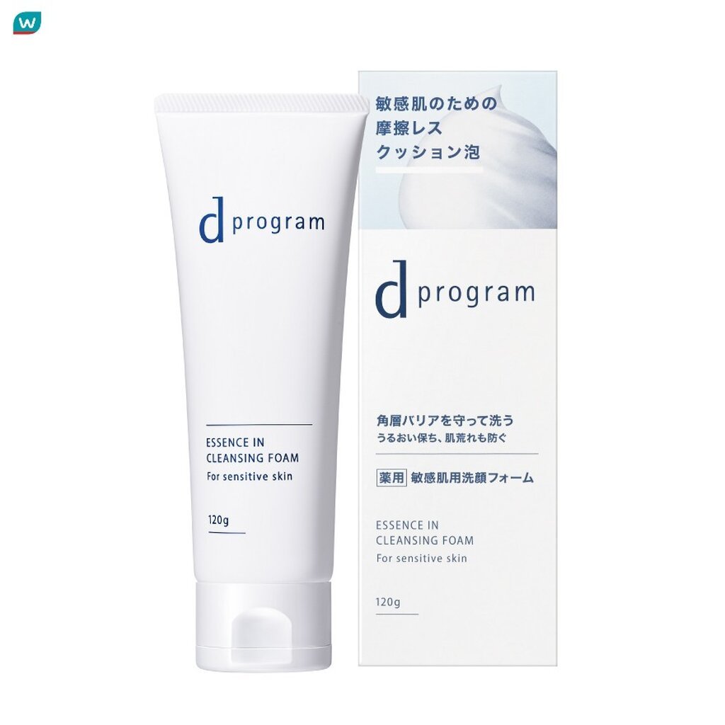 d Program ดี โปรแกรม เอสเซนส์ อิน คลีนซิ่ง โฟม 120 กรัม