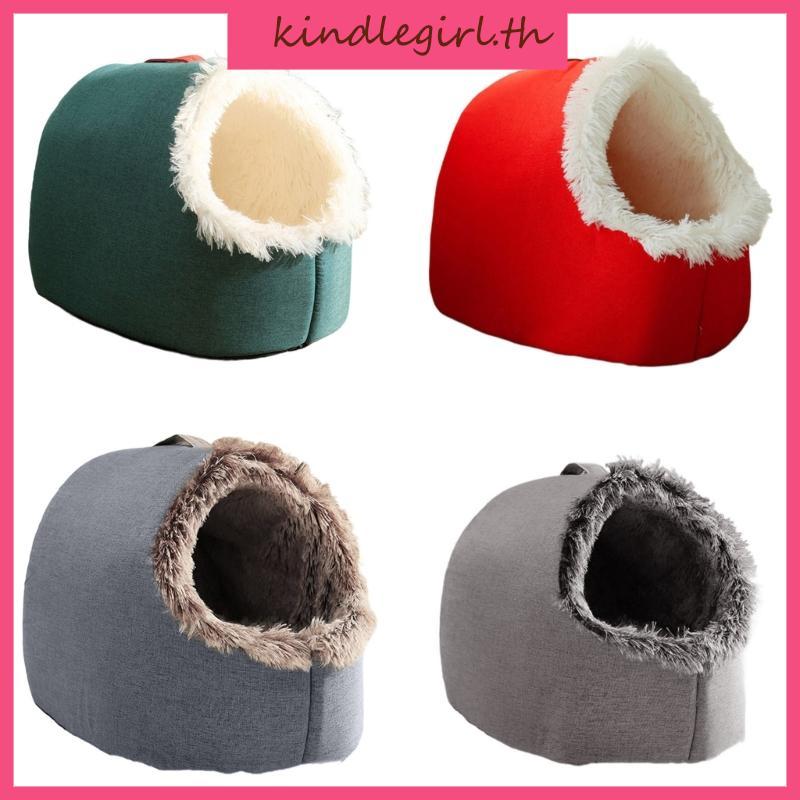 KING Durability Softable Pet House Indoor Pet Sleep House Washable Cat Caves for Small Dogs Cats and