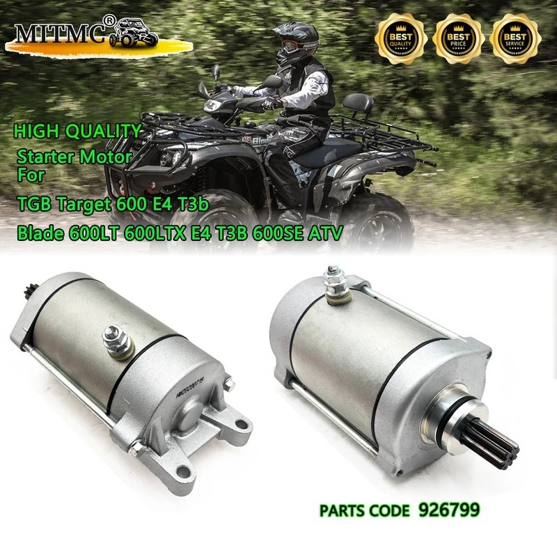 Original เริ่มต้นมอเตอร์สตาร์ทมอเตอร์สําหรับ TGB Target 600 E4 T3b ใบมีด 600LT 600LTX E4 T3B 600SE A