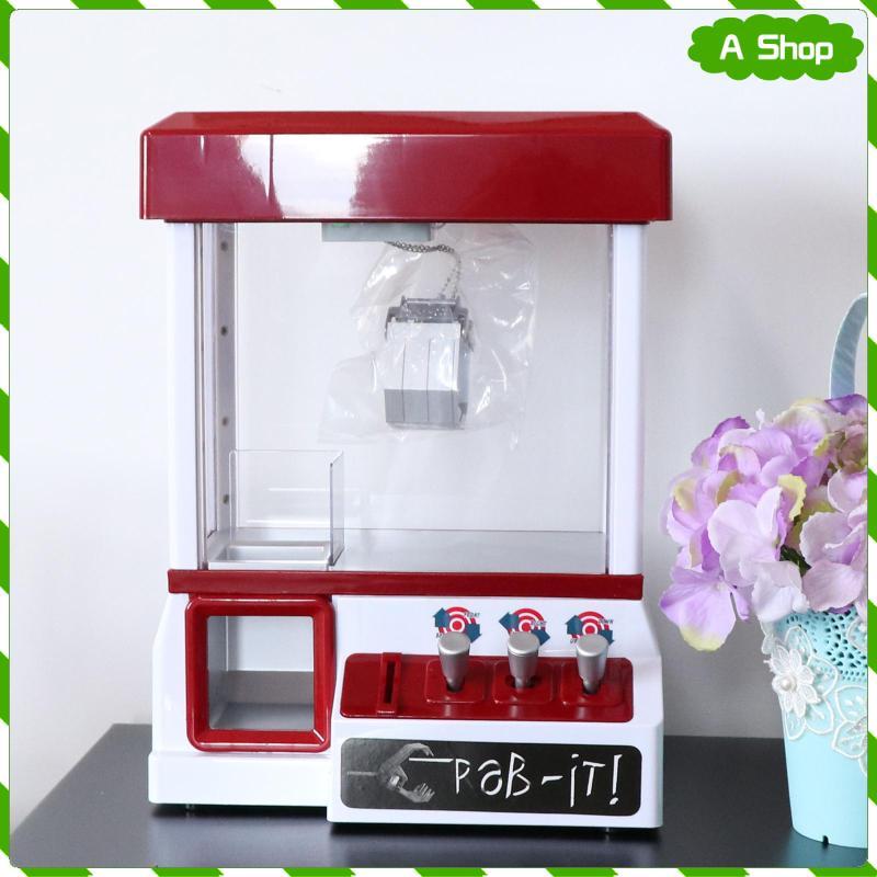[Wishshopeeljj] Claw Toy Grabber Dispenser Crane Vending Game Machine ของเล่นเด็กเสียง