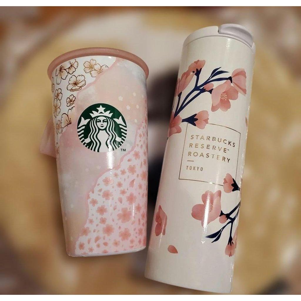 Starbucks Reserve Tokyo Sakura Tumbler 2pc Set Boxed