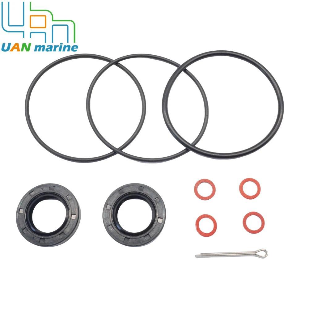 UM 93101-20M07 O-ring Outboard Lower Unit Prop Shaft Gearcase Oil Seal Kits for Yamaha 2/4 stroke 20