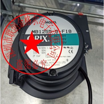 [พัดลมระบายความร้อนพร้อมสต็อก] MB10V-B-F4 AC100V 0.50/0.55A เดิมแท้ญี่ปุ่นนําเข้าพัดลมแรงเหวี่ยงโบลเ