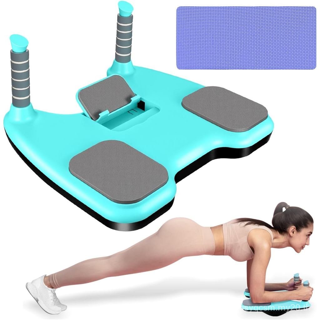 กระดาน Plank, บอร์ดบาลานซ์เทรนเนอร์ Core, กระดาน Plank บริสุทธิ์พร้อมที่จับ, ออกกําลังกายเต็มตัว, อุ