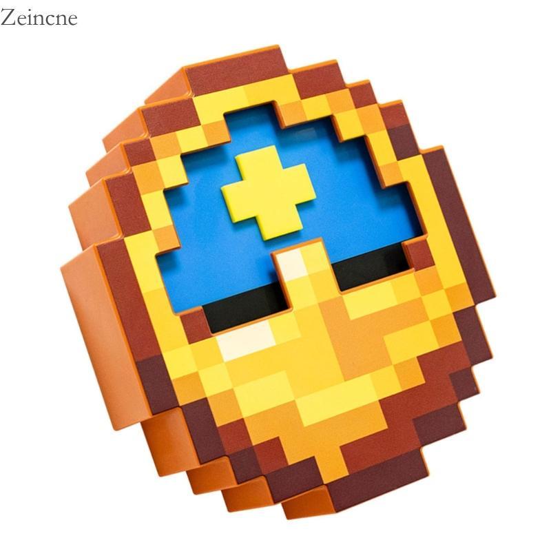 Zein Pixels เครื่องประดับนาฬิกาสําหรับตกแต่งผนังหรือเดสก์ท็อปรายการตลก
