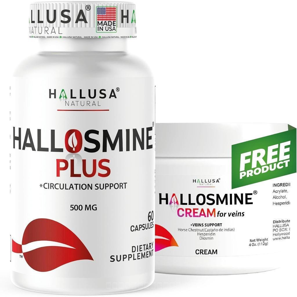 Halloine PLUS Dioin 500มก.+แถมฟรีครีมทาหลอดเลือดดํา |     ส่งเสริมการไหลเวียนโลหิตการไหลเวียนของเท้า