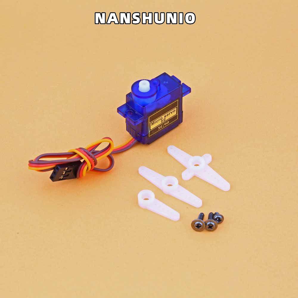 NANSUNIO SG90 Servo คุณภาพสูงสําหรับ RC Robot Arm Helicopter Airplane Motor Micro Servo